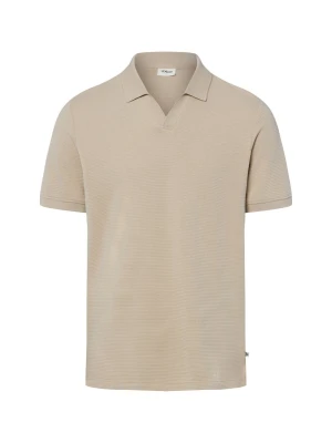 .Oliver koszulka polo Mężczyźni Bawełna brązowy s.Oliver