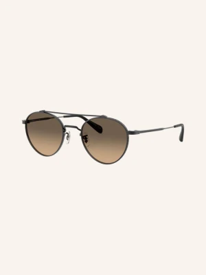 Oliver Peoples Okulary Przeciwsłoneczne ov1223st Brunner schwarz zielony