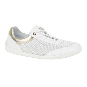 Olivier Barefoot Damskie buty minimalistyczne sneakersy 1769POL z siatką białe