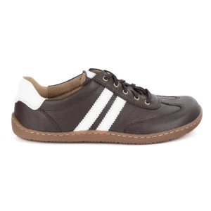 Olivier Buty Barefoot damskie skórzane minimalistyczne 1287 brązowe sneakersy