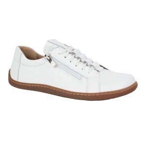 Olivier Buty minimalistyczne barefoot skórzane damskie 1242 białe