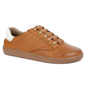 Olivier Sneakersy barefoot damskie – anatomiczne buty skórzane brązowe