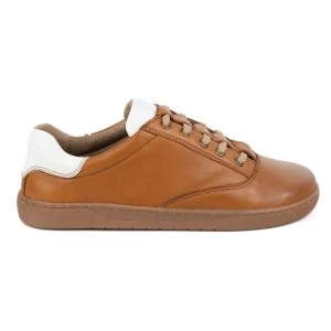 Olivier Sneakersy barefoot damskie – anatomiczne buty skórzane brązowe