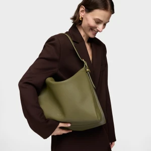 Oliwkowa Torebka Na Ramię Tous Fold - Tous