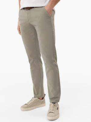 Oliwkowe spodnie chinosy R-PARKS Volcano
