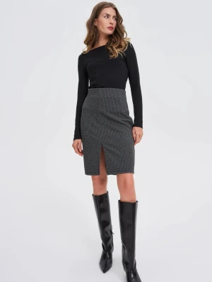 Ołókowa spódnica grafitowa Moodo