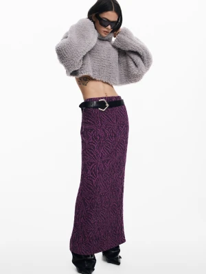 Ołówkowa spódnica fale Desigual