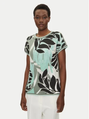Olsen Bluzka 11105070 Zielony Regular Fit