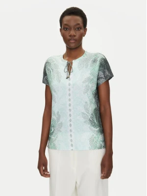 Olsen Bluzka 11105070 Zielony Regular Fit