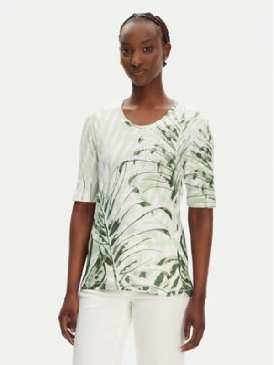 Olsen Bluzka 11105126 Zielony Regular Fit
