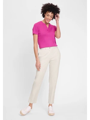 Olsen Dżinsy - Straight fit - w kolorze beżowym rozmiar: 36