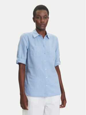 Olsen Koszula 12002121 Błękitny Regular Fit