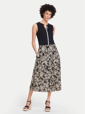 Olsen Spódnica trapezowa 16001506 Czarny Regular Fit