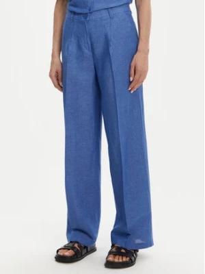 Olsen Spodnie materiałowe 14002406 Niebieski Wide Leg