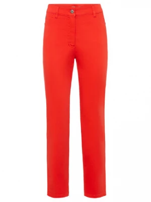 Olsen Spodnie materiałowe Mona 14000625 Czerwony Slim Fit