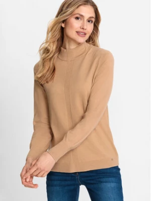 Olsen Sweter Eva 11003582 Beżowy Shaped Fit
