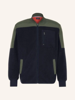 Olymp Bluzon Z Pluszowego Materiału blau