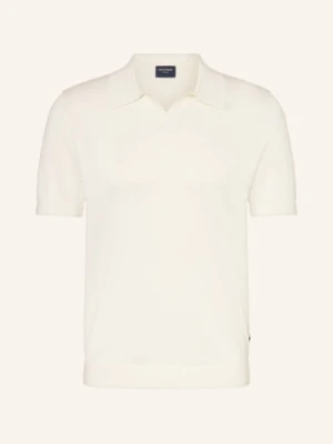 Olymp Dzianinowa Koszulka Polo weiss