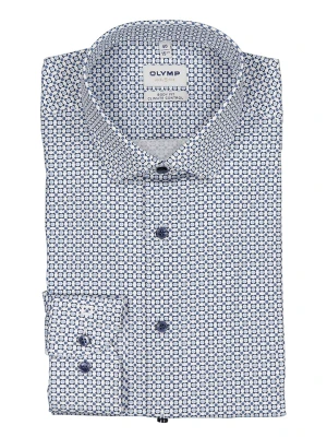 OLYMP Koszula ''24/7 - Level 5'' - Body fit - w kolorze niebieskim rozmiar: 38