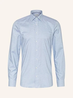 Olymp Koszula Body Fit blau