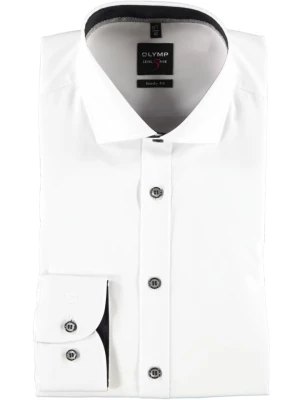 OLYMP Koszula - Body fit - w kolorze białym rozmiar: 39