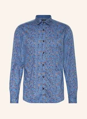 Olymp Koszula Casual Regular Fit blau