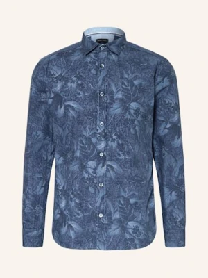 Olymp Koszula Casual Regular Fit blau