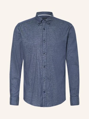 Olymp Koszula Casual Regular Fit blau