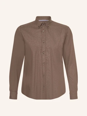 Olymp Koszula Casual Regular Fit braun