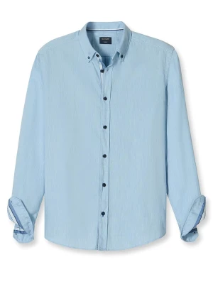 OLYMP Koszula "Casual" - Regular fit - w kolorze błękitnym rozmiar: XL