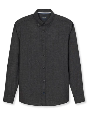 OLYMP Koszula "Casual" - Regular fit - w kolorze czarnym rozmiar: XS