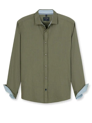 OLYMP Koszula "Casual" - Regular fit - w kolorze zielonym rozmiar: M