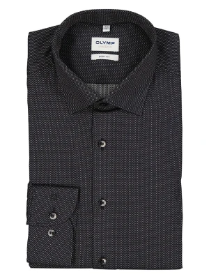 OLYMP Koszula "Level 5" - Body fit - w kolorze czarnym rozmiar: 38