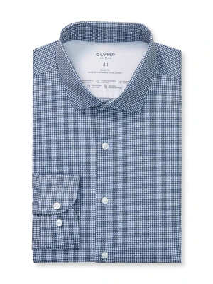 OLYMP Koszula "Level 5" - Body fit - w kolorze granatowym rozmiar: 38