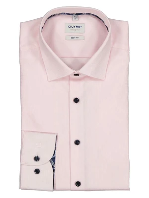 OLYMP Koszula "Level 5" - Body fit - w kolorze jasnoróżowym rozmiar: 39
