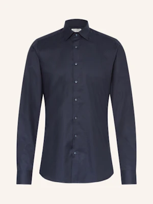 Olymp Koszula Level Five Body Fit Z Bardzo Długimi Rękawami blau