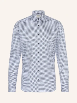 Olymp Koszula Level Five Body Fit Z Bardzo Długimi Rękawami blau