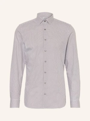 Olymp Koszula Level Five O Dopasowanym Kroju beige