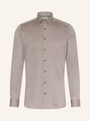 Olymp Koszula Level Five O Dopasowanym Kroju braun