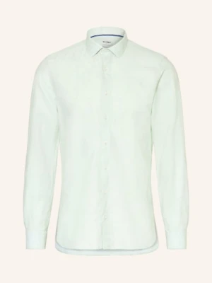 Olymp Koszula Level Five O Dopasowanym Kroju Z Lnem gruen