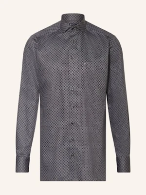 Olymp Koszula Luxor Body Fit Z Bardzo Długimi Rękawami grau