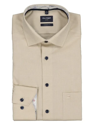 OLYMP Koszula "Luxor" - Modern fit - w kolorze beżowym rozmiar: 39