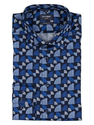 OLYMP Koszula "Luxor" - Modern fit - w kolorze niebieskim rozmiar: 40