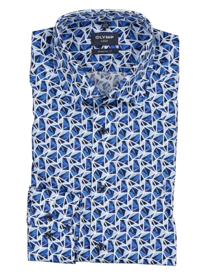 OLYMP Koszula "Luxor" - Modern fit - w kolorze niebieskim rozmiar: 39
