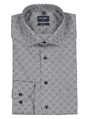 OLYMP Koszula "Luxor" - Modern fit - w kolorze szarym rozmiar: 42