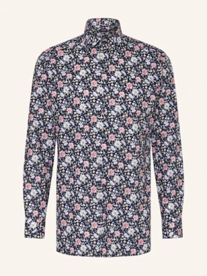 Olymp Koszula Luxor O Nowoczesnym Kroju blau