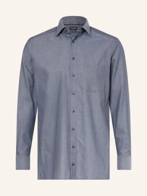 Olymp Koszula Luxor O Nowoczesnym Kroju blau