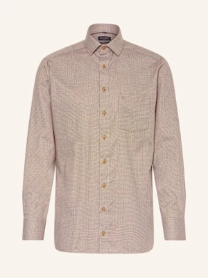 Olymp Koszula Luxor O Nowoczesnym Kroju braun