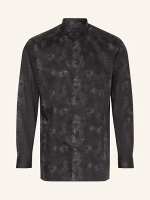 Olymp Koszula Luxor O Nowoczesnym Kroju schwarz