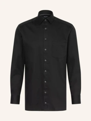 Olymp Koszula Luxor O Nowoczesnym Kroju schwarz